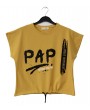 Girls Pap Printed T-Shirt